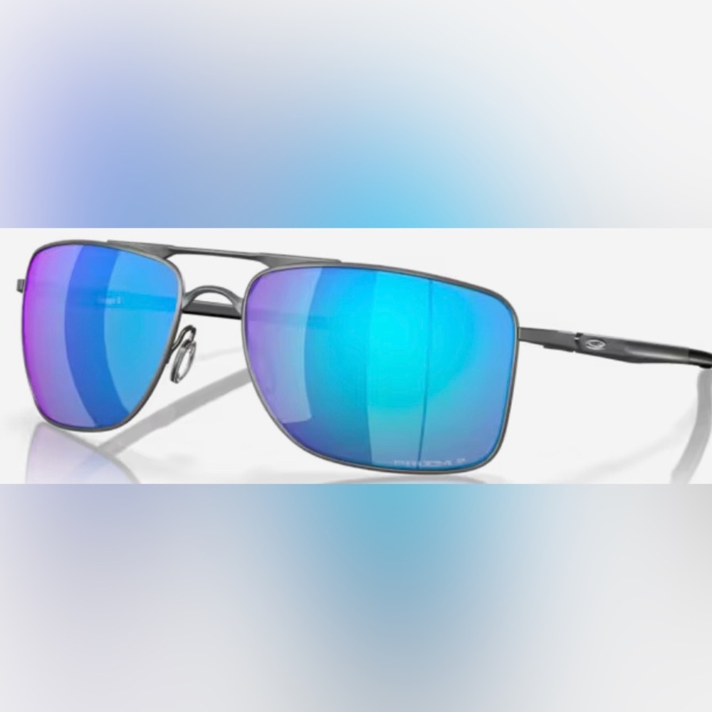 Brand New, Oakley Gauge 8 Prizm Sapphire Polarized Lenses, 
Matte Gunmetal Frame